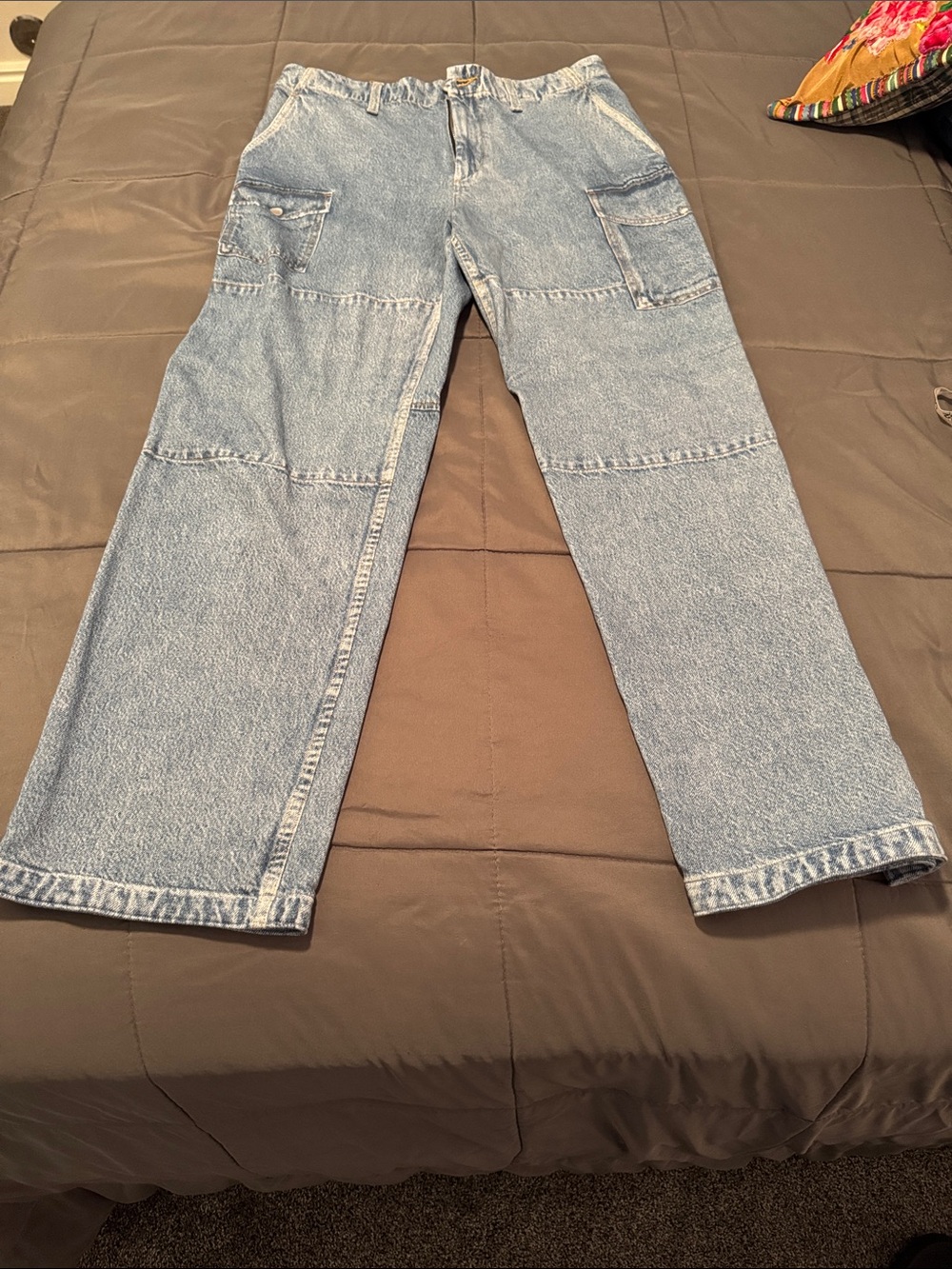 rag & bone Light Wash Miramar Terry Carpenter Jeans
